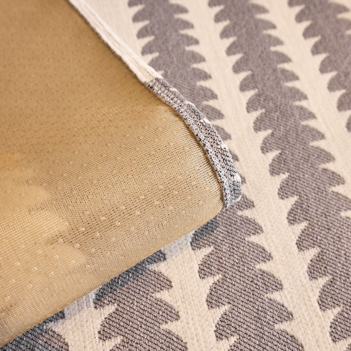 Vertical Stripes Sectional Sofa Cover Slipcover - Non-Slip, Fits L-Shape Couches