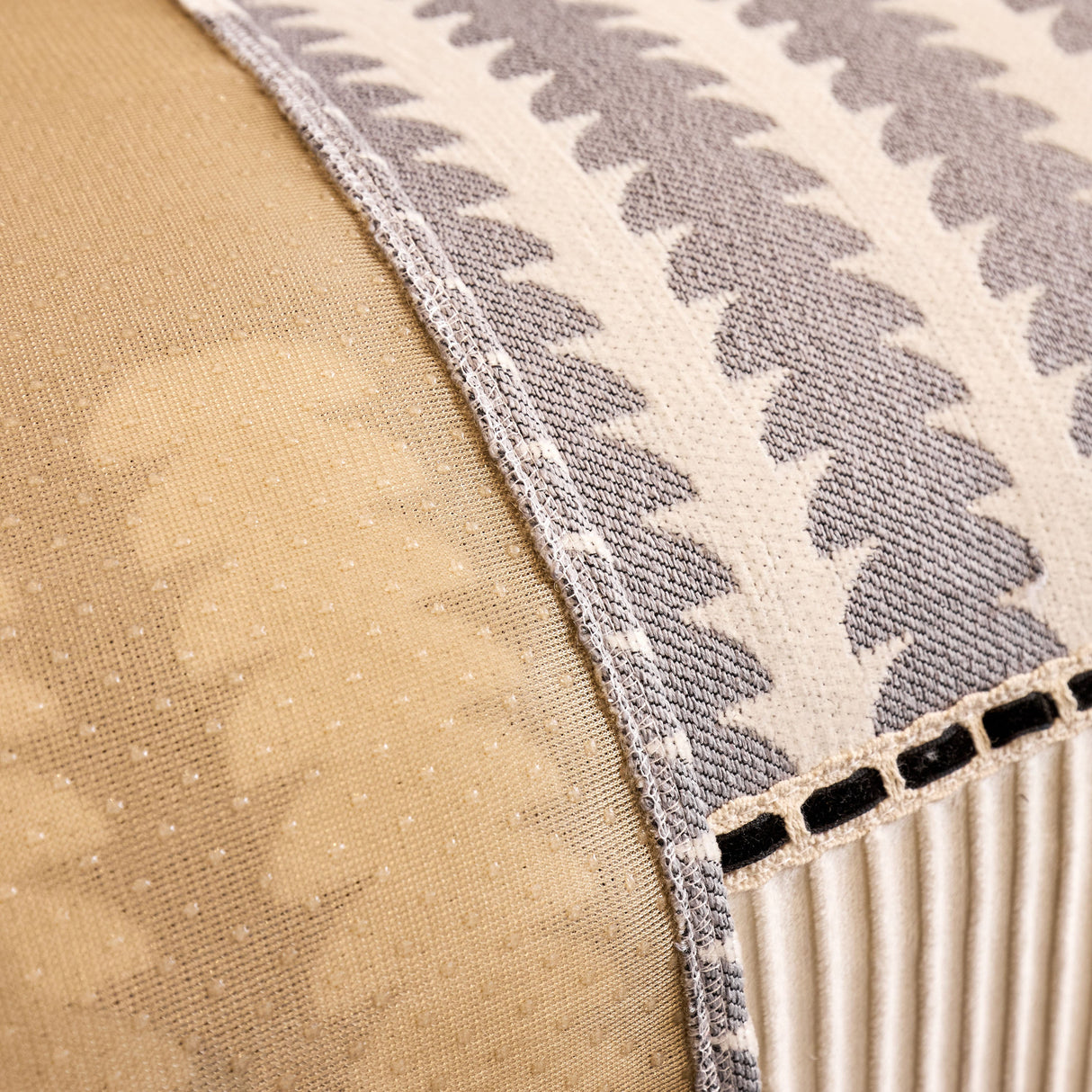 Vertical Stripes Sectional Sofa Cover Slipcover - Non-Slip, Fits L-Shape Couches