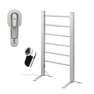 🧺 Pursonic Ultimate Laundry & Fabric Care Bundle – Mini Iron, Fabric Shaver & Electric Towel Warmer by Pursonic