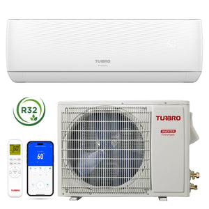 Finnmark 18000 BTU WiFi Ductless Mini Split AC with Heat Pump, 230V (R32)