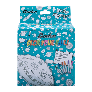 Color Your Own Mini Football