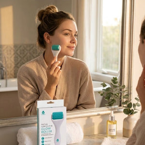 Pursonic Facial Contour & Glow Roller – Revitalize, Refresh & Radiate