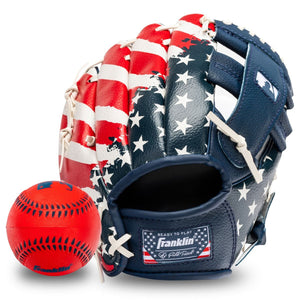 Franklin MLB RTP USA T-Ball Fielding Glove 9.5" Youth - (22900)
