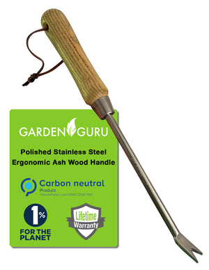 Dandelion Weeder (classic wood handle) by Garden Guru