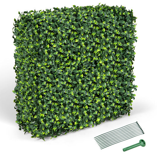 Faux Greenery Room Divider Decorative Privacy Screen Fence Hedge Wall-M