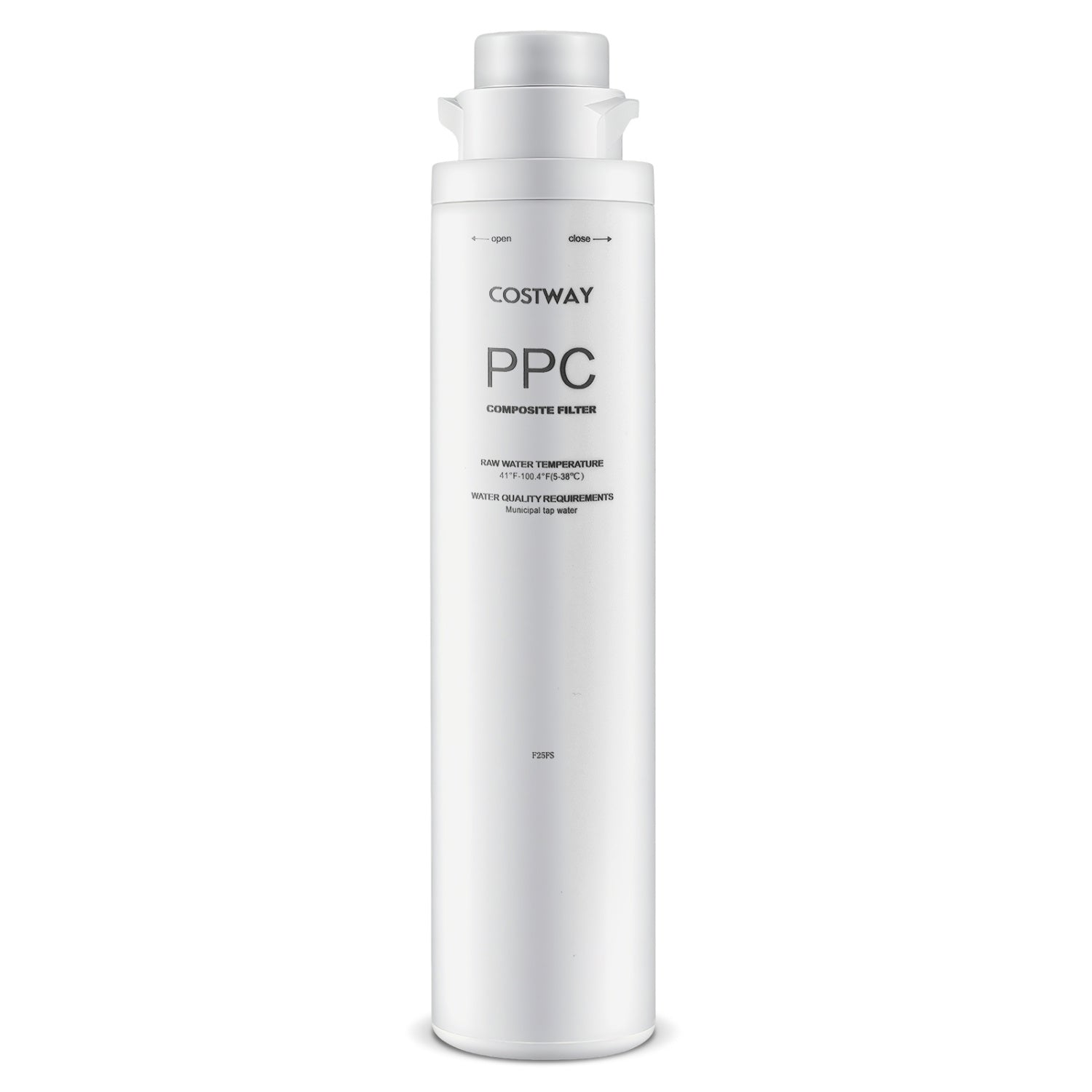 PPC Filter Replacement for Countertop Reverse Osmosis System Twist-in Install