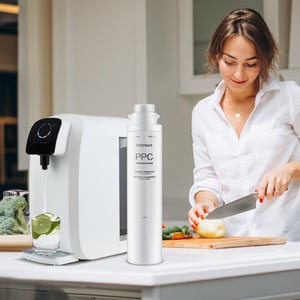 PPC Filter Replacement for Countertop Reverse Osmosis System Twist-in Install