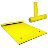 9' x 6' 3 Layer Floating Water Pad Foam Mat -Blue