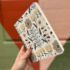 Folk Art Socks and Notebook Bundle