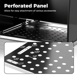 Folding Welding Table Accessories for Workbench Desktop with Perforated Panel