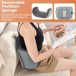 Foot and Calf Massager with Heat Gift for Women Men Mom Dad-Gray