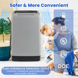 Full-Automatic Washing Machine Washer and Spin Combo-Grey
