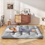 Futon Mattress with Washable Cover and Carry Bag-King Size