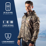 Shadow Heated Hunting Hoodie - Mossy Oak® Camo by Gobi Heat