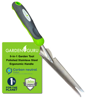 5 in 1 Weeder Trowel by Garden Guru