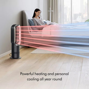 Dyson Hot+Cool Jet Focus Fan Heater AM09 in Black/Nickel
