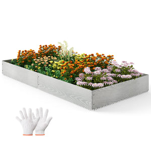6-Pack 20 FT Galvanized Metal Landscape Edging for Lawnï¼ˆPatentedï¼‰