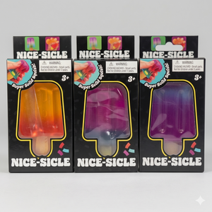 Set of Three Wannabe Nice-Sicle (Gelatin Squish)