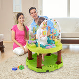 3-in-1 Baby Activity Center with 3-position for 0-24 Months-Pink