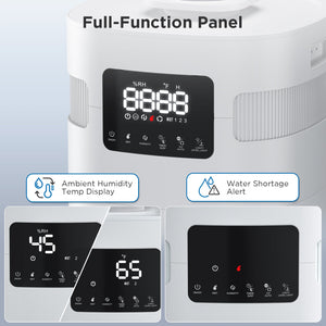 Greenland 5.3Gal Commercial Humidifier for Large Rooms, WiFi Enabled