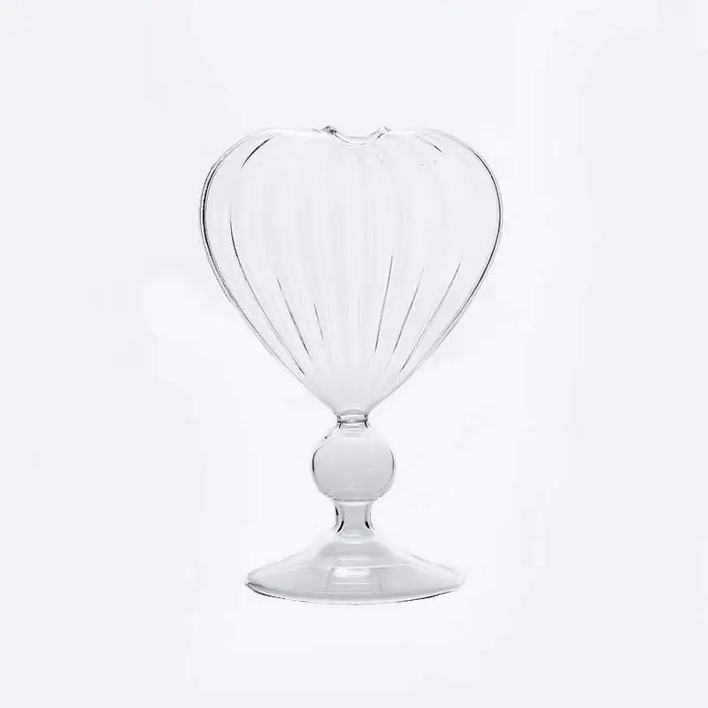 Heart-Shaped Cocktail Glass - Creative Japanese Design