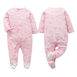 Baby Clothes Newborn Home Wear Cotton Baby Girl Romper  Baby Costume Infant Boy Sleep Comfortable Pajamas
