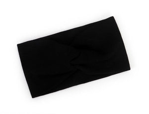 Modern New Trend Girls Winter Autumn Headband Twisted Knotted Soft Elastic Baby Girl Soft Elastic Turban Headband For Girls