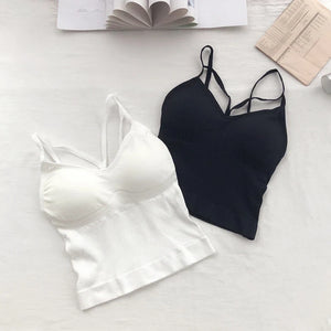 Sexy Cotton Push Up Tank Top