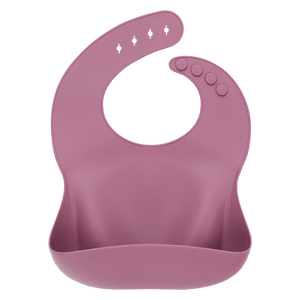Solid Silicone Bibs Baby Feeding Saliva Towel Waterproof Soft Cloths Bandana Lightweight Infant Bibs
