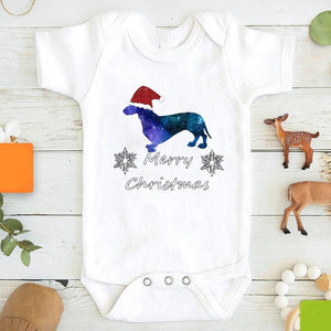 Baby Girl / boy Clothes Cute Dog Christmas Print  One-Pieces Bodysuit for Newborns Design