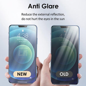 Full Cover Matte Screen Protector for iPhone 13 Pro 12 Mini 11 Tempered Glass On iPhone 12 11 pro X XS Max XR Protective Glass HD Tempered Glass Anti Scratch Screen Protector