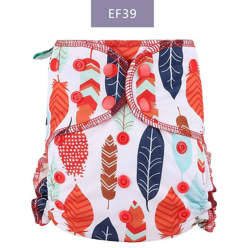 Baby Cloth Diaper Reusable Heavy Wetter Hybrid Waterproof  Bamboo Washable Baby Nappy Diapers For Girls and Boys Baby