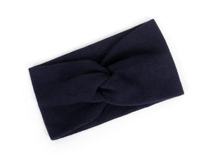 Modern New Trend Girls Winter Autumn Headband Twisted Knotted Soft Elastic Baby Girl Soft Elastic Turban Headband For Girls