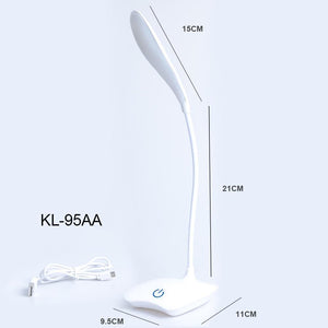STEVVEX Reading Table Lamp LED Stand Desk Lamp With Rechargeable Battery Levels Brightness Study Reading Desk Lamp For Student Office