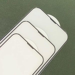 3Pcs Dust Net Protective Glass For iPhone 13 12 11 Pro XS Max XR 12 Mini Full Cover Protector Tempered Glass on iphone 13 14 Pro  Soft Flexible Ceramic Film Screen Protector Compatible with iPhone