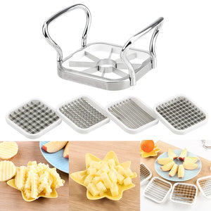 Stainless Steel Vegetable & Fruit Cutter Slicer