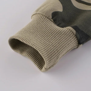 Stylish Boys' and Girls' Hooded Jacket in Camouflage