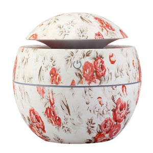 Mini USB Aroma Essential Oil Diffuser Ultrasonic Air Humidifier Mist Maker Aroma  7 Color LED Light Home Office