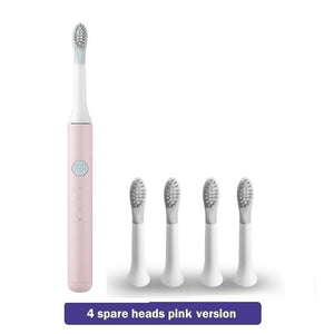 Sonic Toothbrush Electric Powerful  Optional Modes Cleaning Travel Toothbrushes With Brush Heads for Adults Random Color Perfect Teethbrush