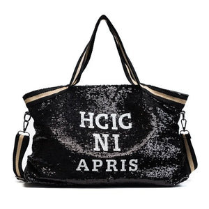 Sparkling Shoulder Bag: Large Tote for Travel