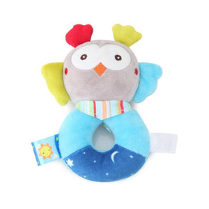 Newborn Baby Toys 0-12 Months Cartoon Baby Plush Rattle Mobile Bell Toy Infant Toddler Early Educational Toys For Kids