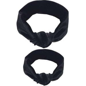 Modern  Mother & Baby Headbands Kids Girl Bow With Rabbit ear Print Floral Hair Bands Parent-Child Hair Accessories