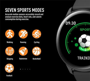 New Waterproof Smart Watch For Women With Heart Rate Monitoring Health Smart Watch Options and Pedometer Fitness Tracker Smart Bracelet For Sport and Fitness