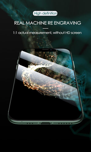 3pcs Full Cover Protective Glass On For Iphone 11 12 13 14 Pro Max Screen Protector For Iphone X Xr Xs Max 7 8 6s Plus Se Glass Full Screen Protector Edge To Edge Full Screen Coverage