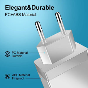 EU/US Plug USB Charger Quick Charge 3.0 For Phone Adapter Tablet Portable Wall Mobile Charger Fast Charging