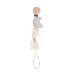Handmade Modern Unique Baby Pacifier Chain Clip Cotton Cloth Plush Animal Toys Soother Nipples Holder For Baby