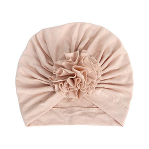 Modern Turban Baby Girls Bow Turban Hats Cotton Kids Beanie Children Hats Accessories For Girls Baby