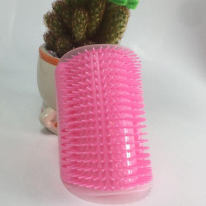 Massager for Cats Pet Products Pets Goods Brush Remove Hair Comb Grooming Table Dogs Care Accessories Things Strip  Soft Cat Massage Brushes Wall Mounted Scraper for Kitten