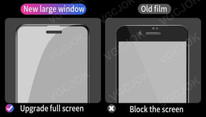 5000D Full Protective Glass For iPhone SE 2020 6 6S 7 8 Plus Tempered Screen Protector iphone6 iphone7 iphone8 Safety Glass Film High-definition Tempered Glass Durable And Strong Screen Protector For iPhone