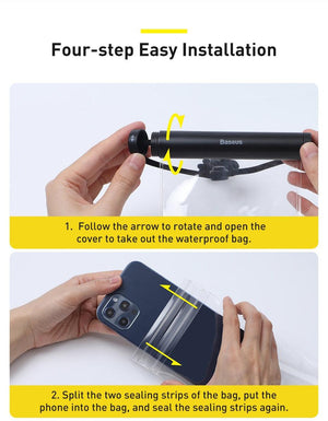 Waterproof Phone Case for iPhone 13 12 Pro Max Swim Water Proof Phone Bag Universal Protection Cover Waterproof Mobile Phone Case Underwater Mobile Phone Case